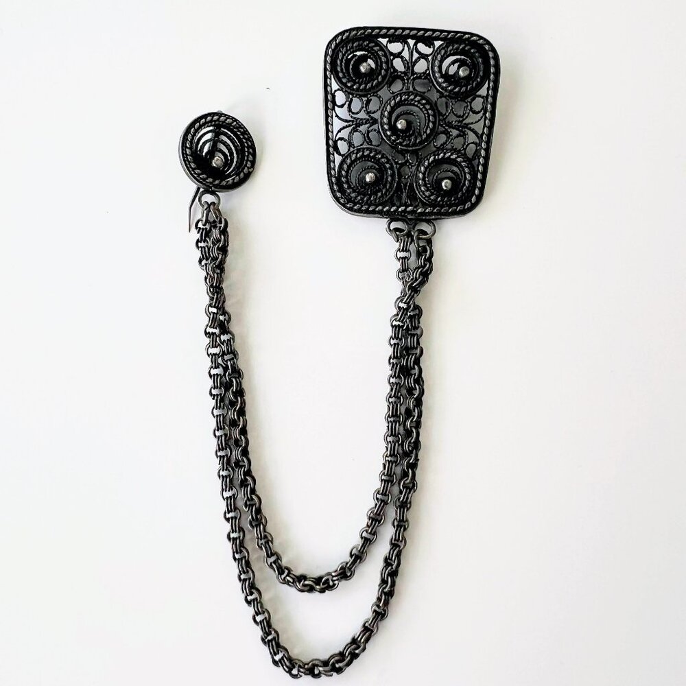 Vintage Metal Brooch Pin (original , former USSR)